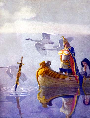 эскалибур Merlin: Between Arthur and Viviana