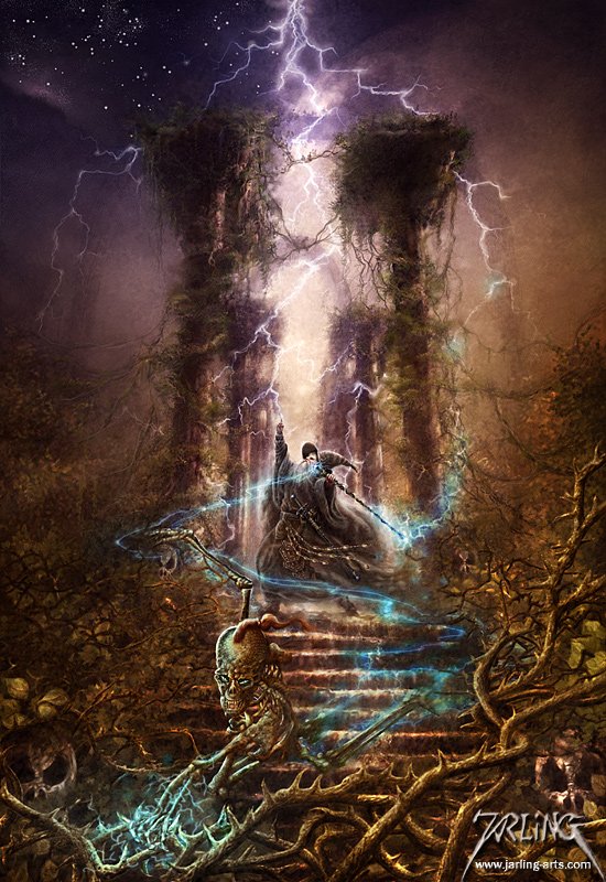 demon_wizard_by_jarling_art Battles, in Earnest and in Jest