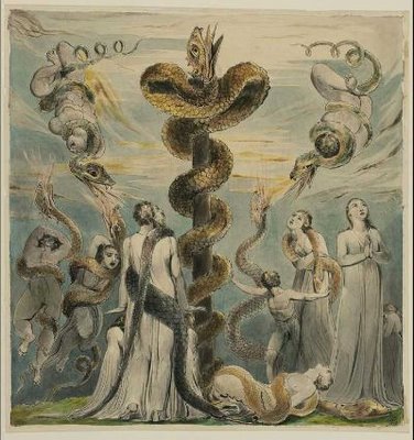 william-blake-moses-and-the-brazen-serpent The Gloom of the Heavens