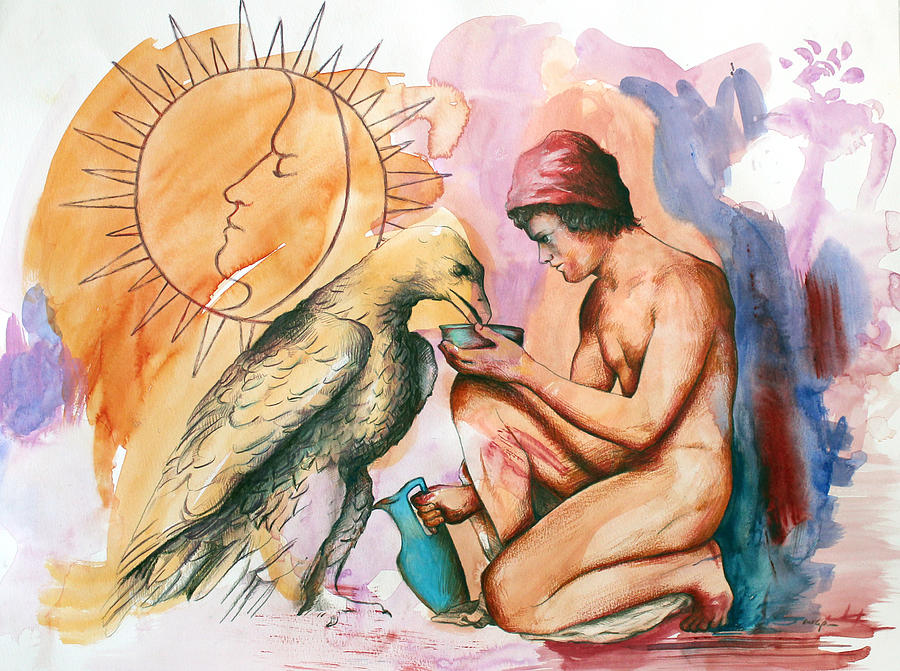 ganymede-and-zeus-rene-capone Exiles of Love. Lilith and Homosexuality