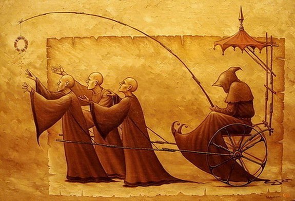 chariot Who Leans on What?