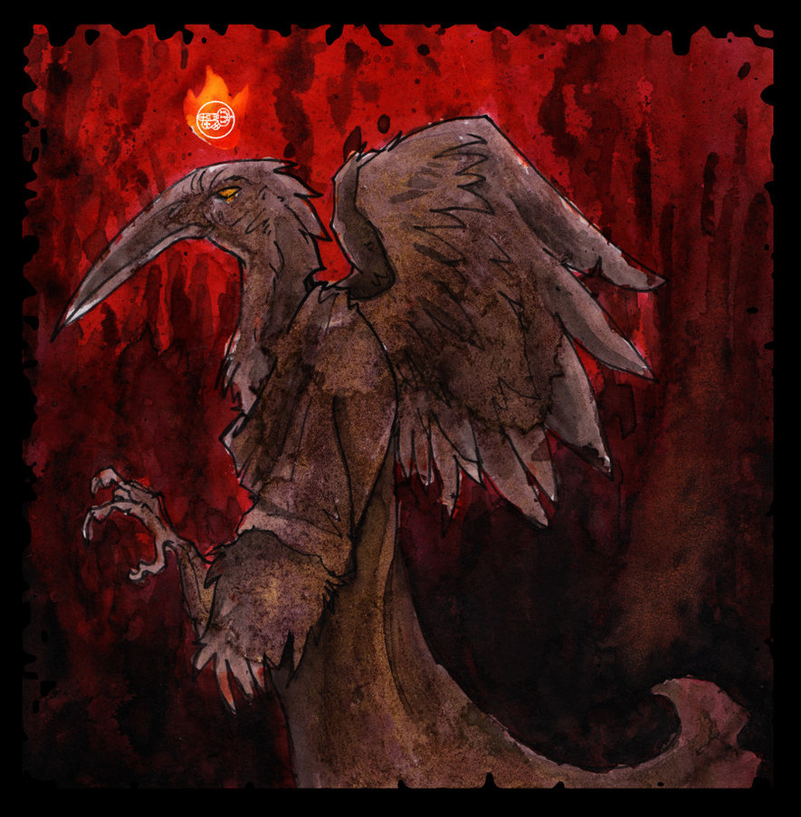 Lesser_Key_of_Soloman__Shax_by_Pspynett