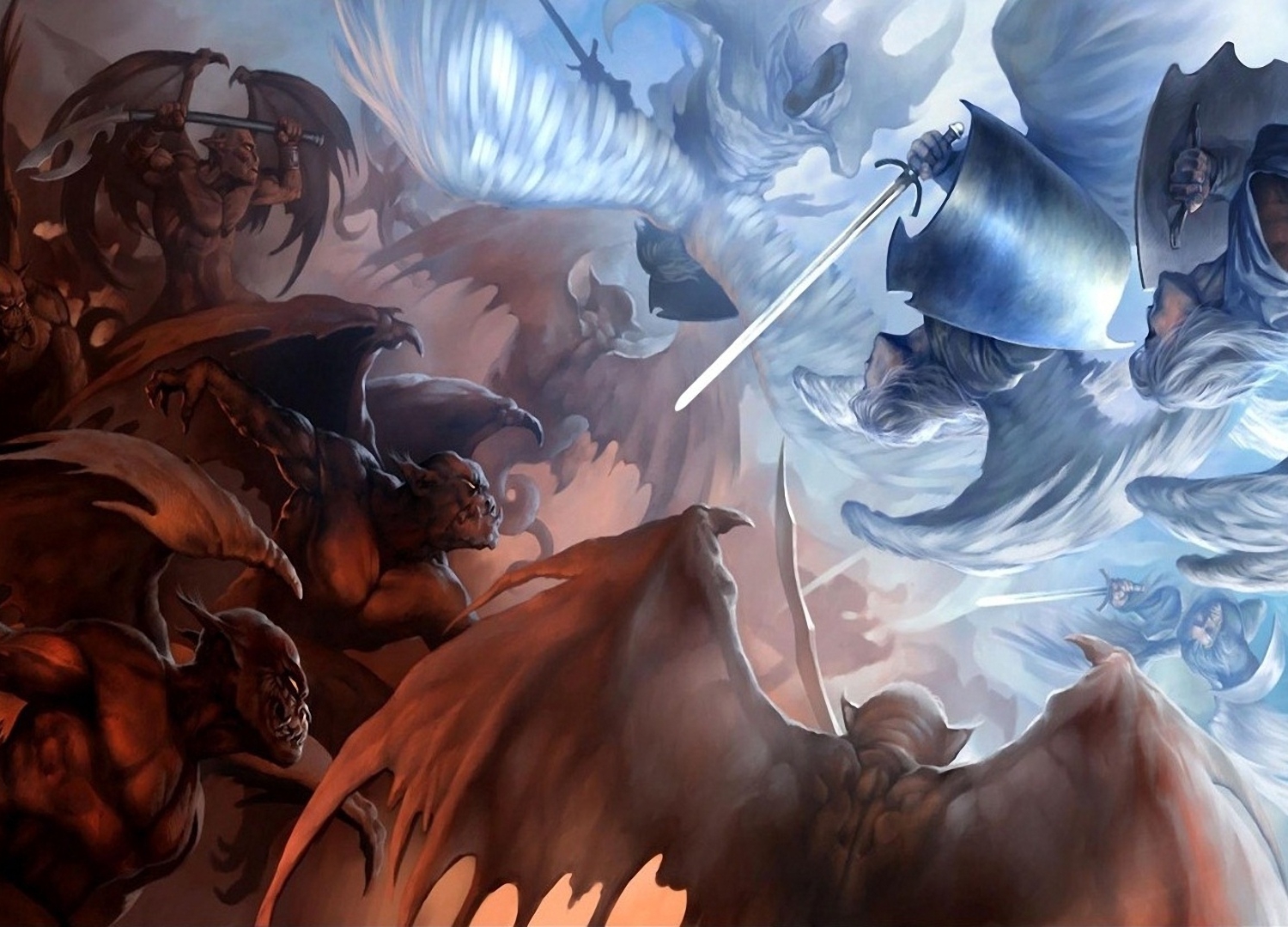 What are "ministering spirits" for?