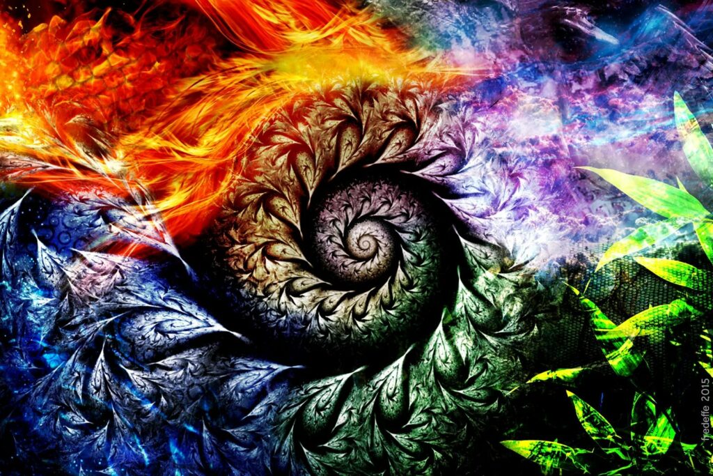 Elements: ternary, quaternary and quinternary