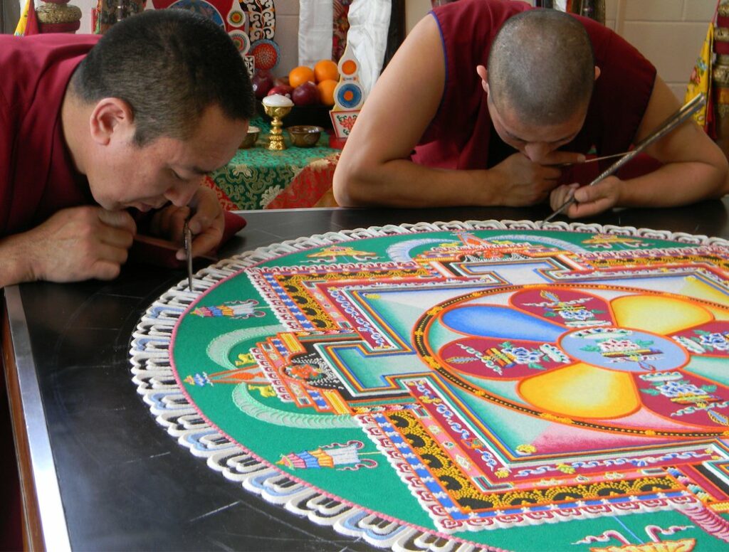 Mandalas and the Structuring of Space