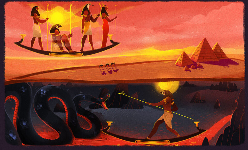 The "Diurnal" and "Nocturnal" Duat