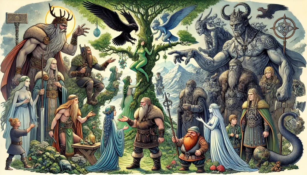 Alves, Zwerge, and Igwy