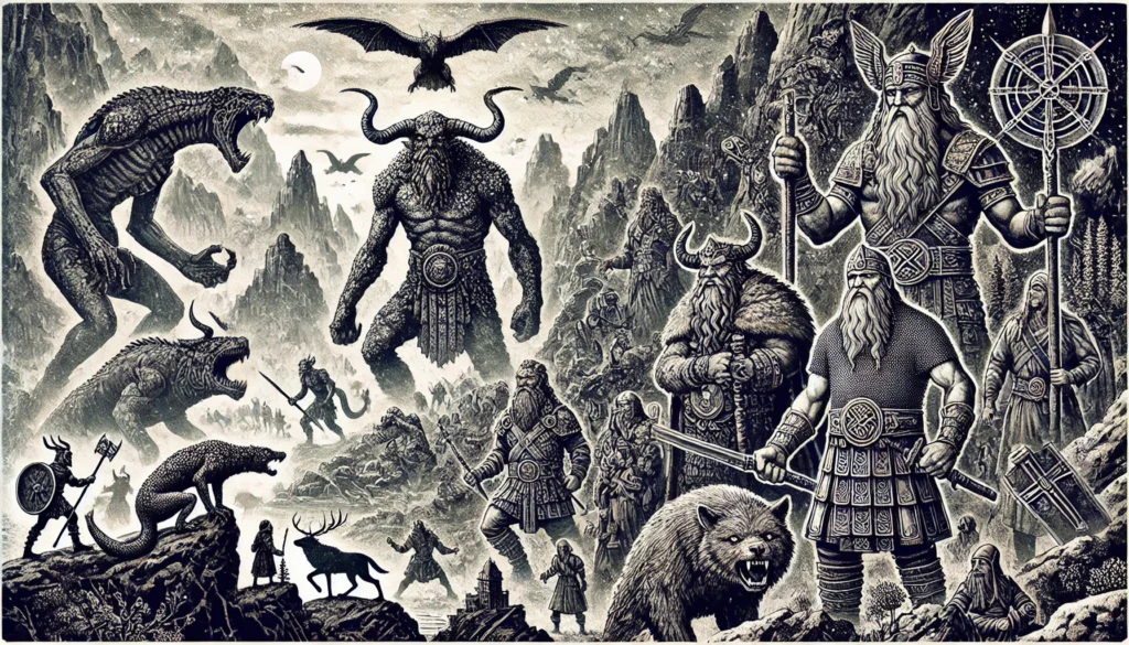 Alves, Zwerge, and Igwy