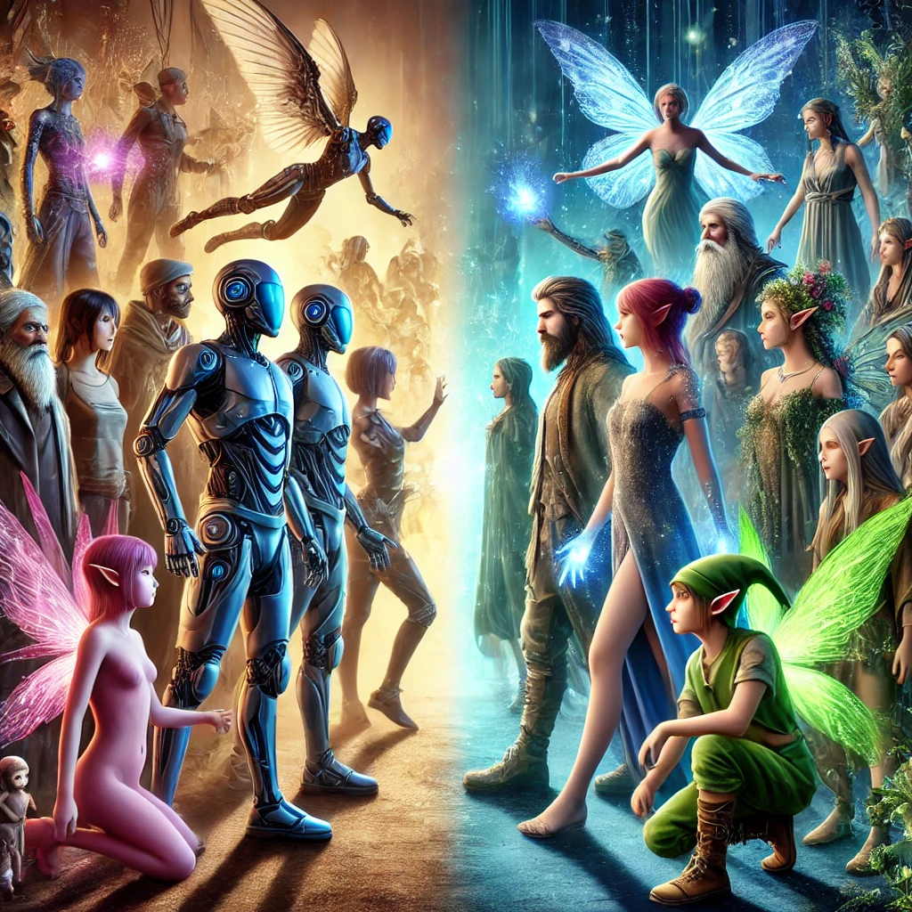 People and Faerie: Two Strategies of Mind