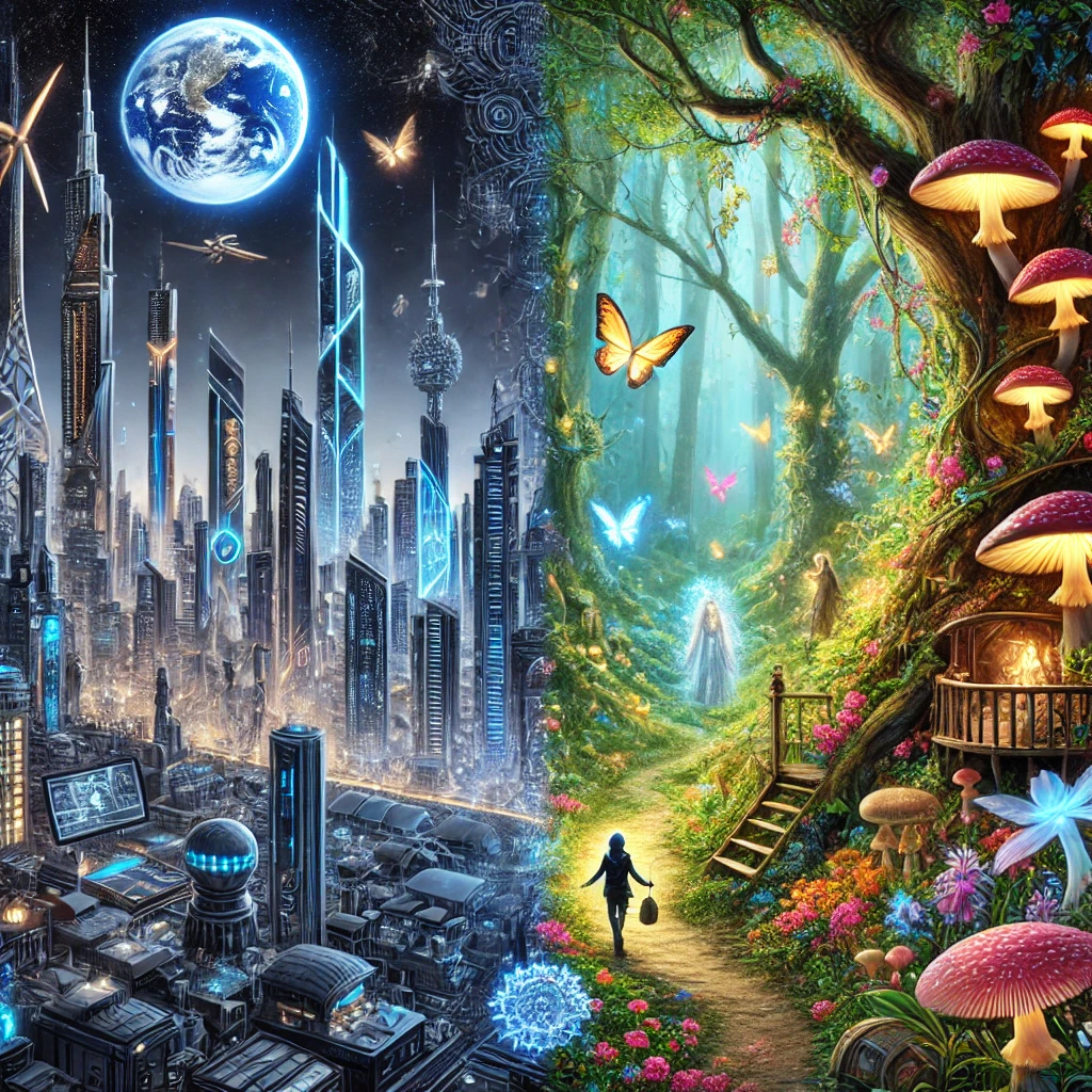 People and Faerie: Two Strategies of Mind