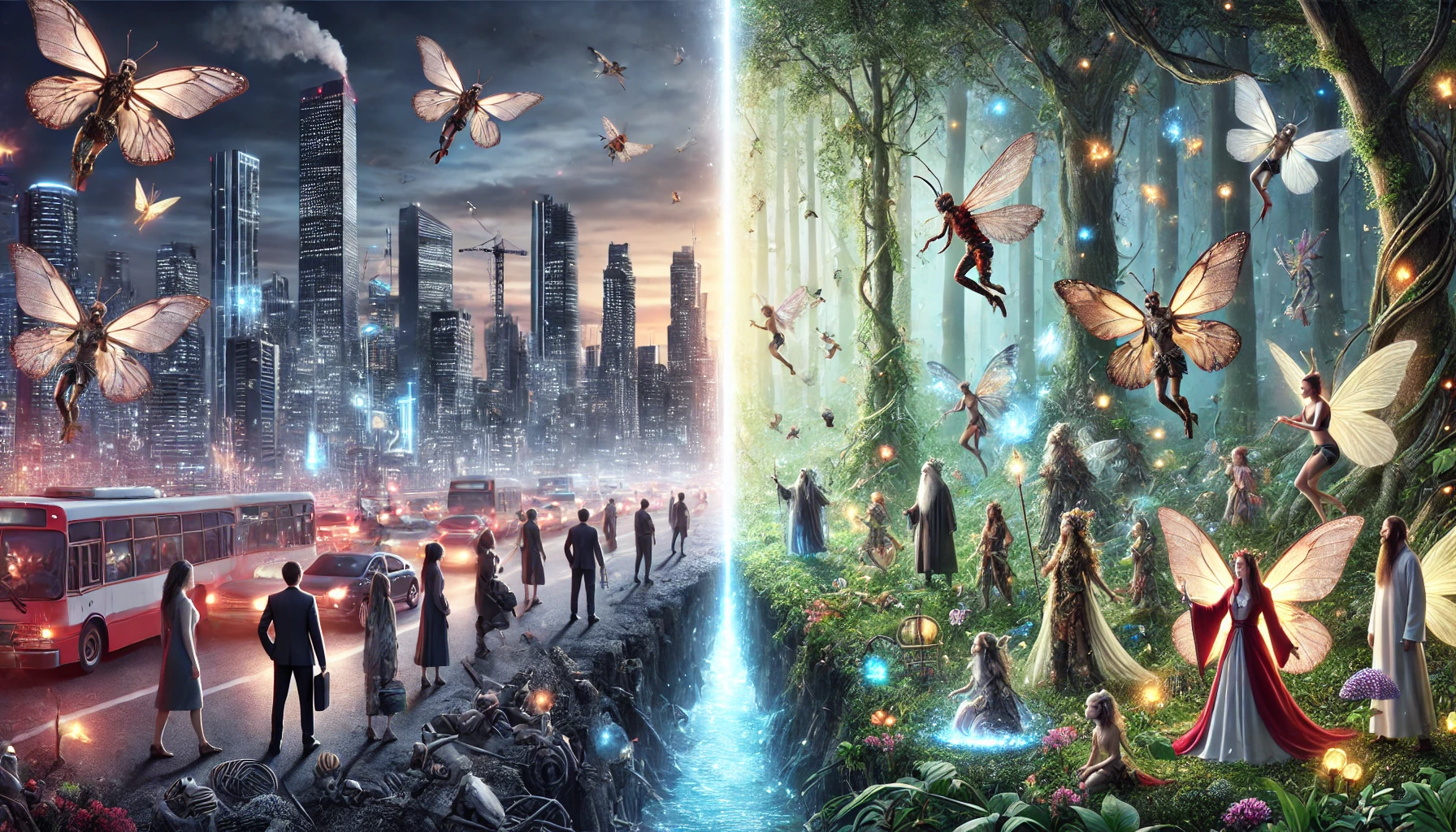 People and Faerie: Two Strategies of Mind