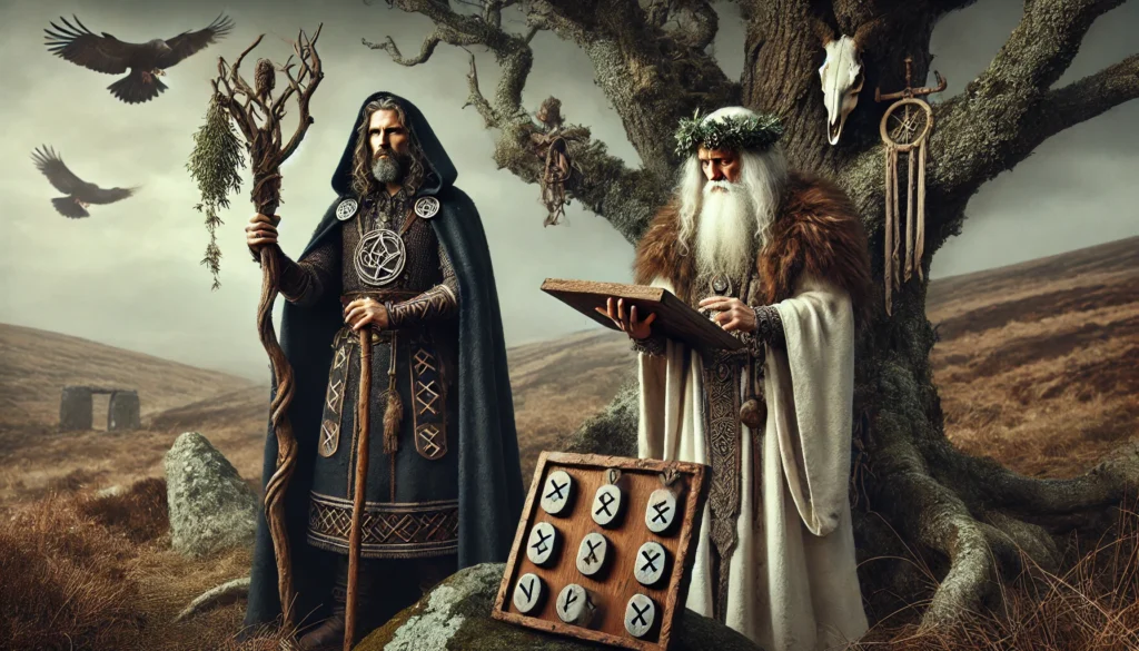 Runes and Ogham: Spears and Clubs