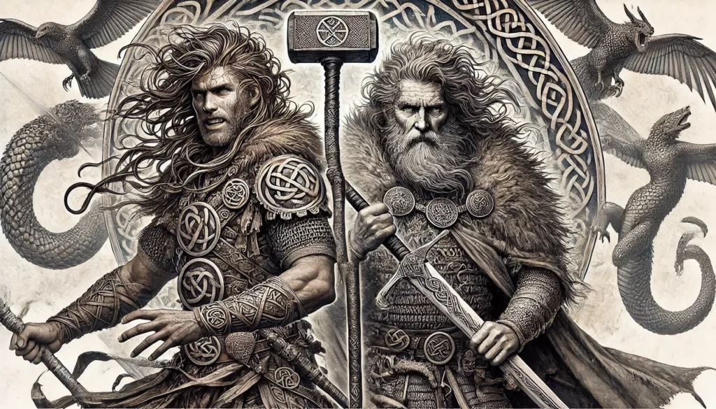 Runes and Ogham: Spears and Clubs