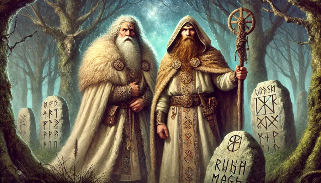 Runes and Ogham: Spears and Clubs