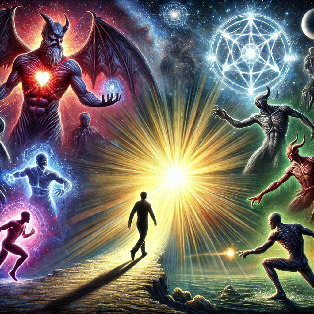 Two Kinds of Knowledge: Raziel and Beelzebub