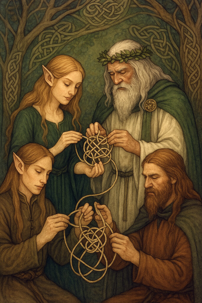 Fairies and "Magic of Knots