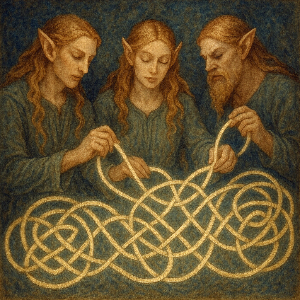 Fairies and "Magic of Knots