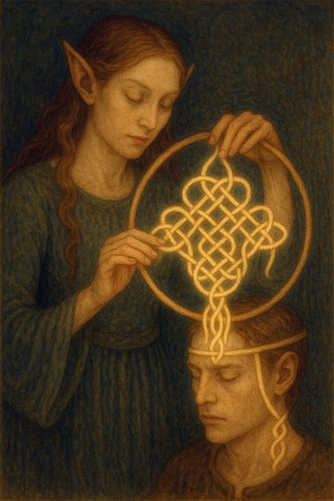 Fairies and "Magic of Knots