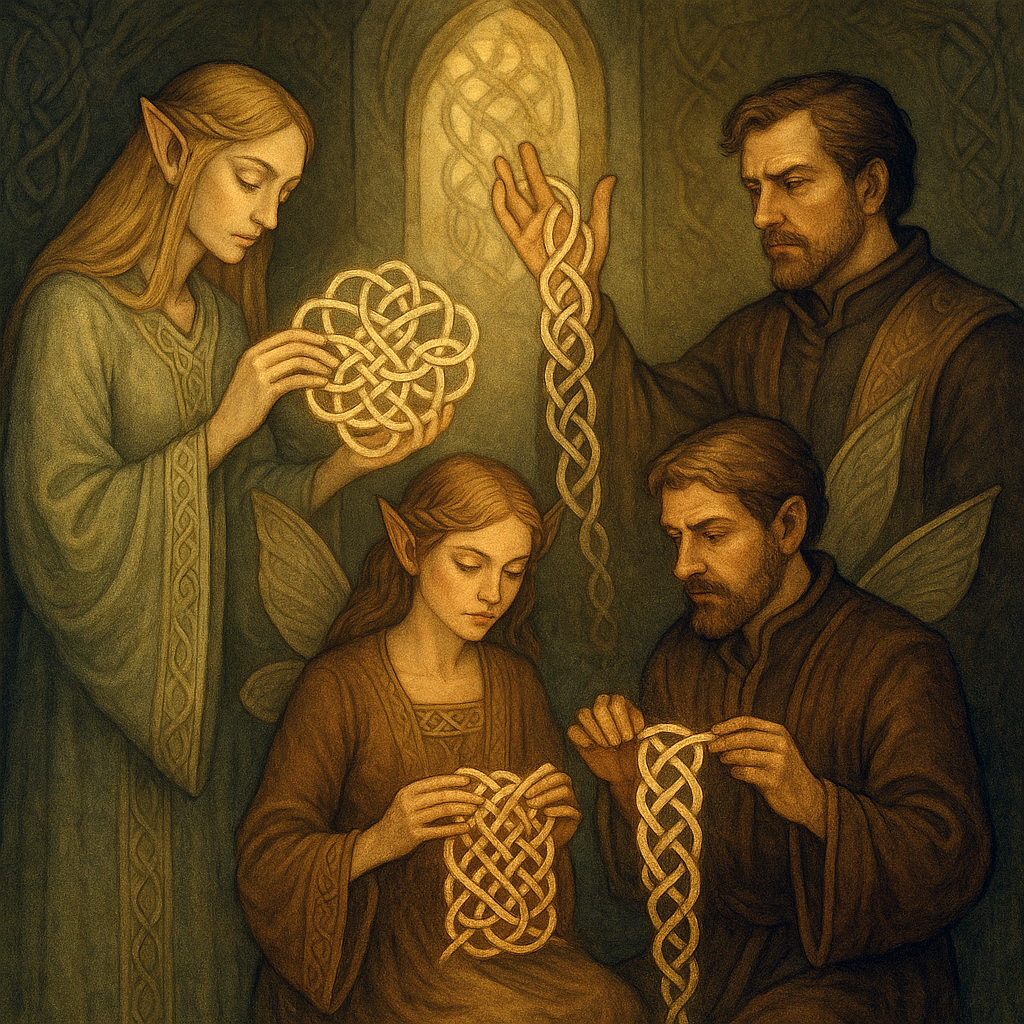 Fairies and "Magic of Knots