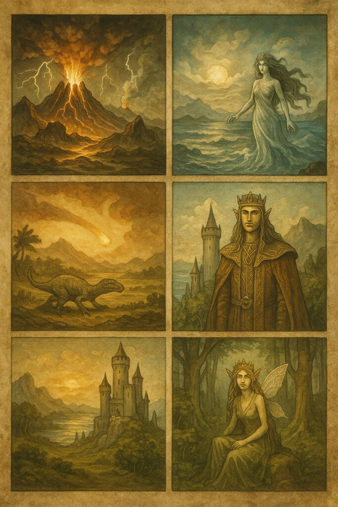 The Epoch of Kesair and the Descent of the Powers of Murias