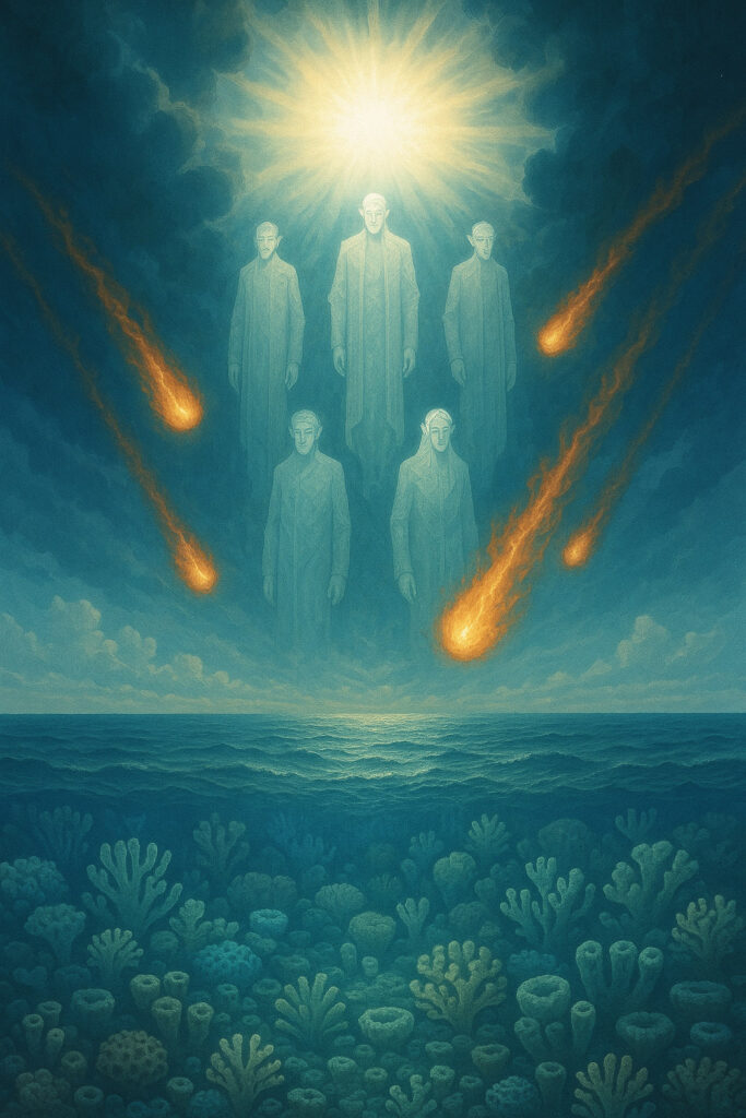 The Descent of the Grigori and the Battle of Mag Ita