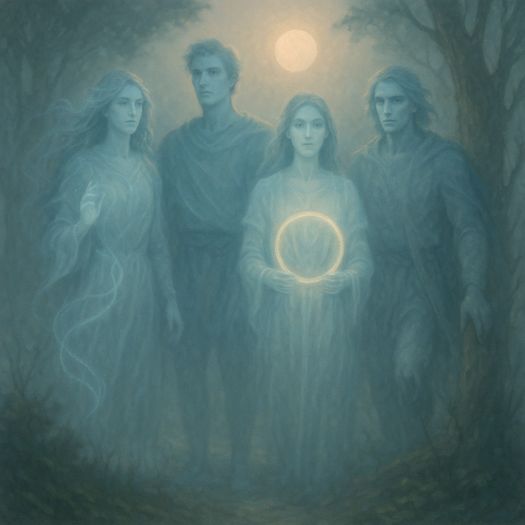 The Descent of the Grigori and the Battle of Mag Ita