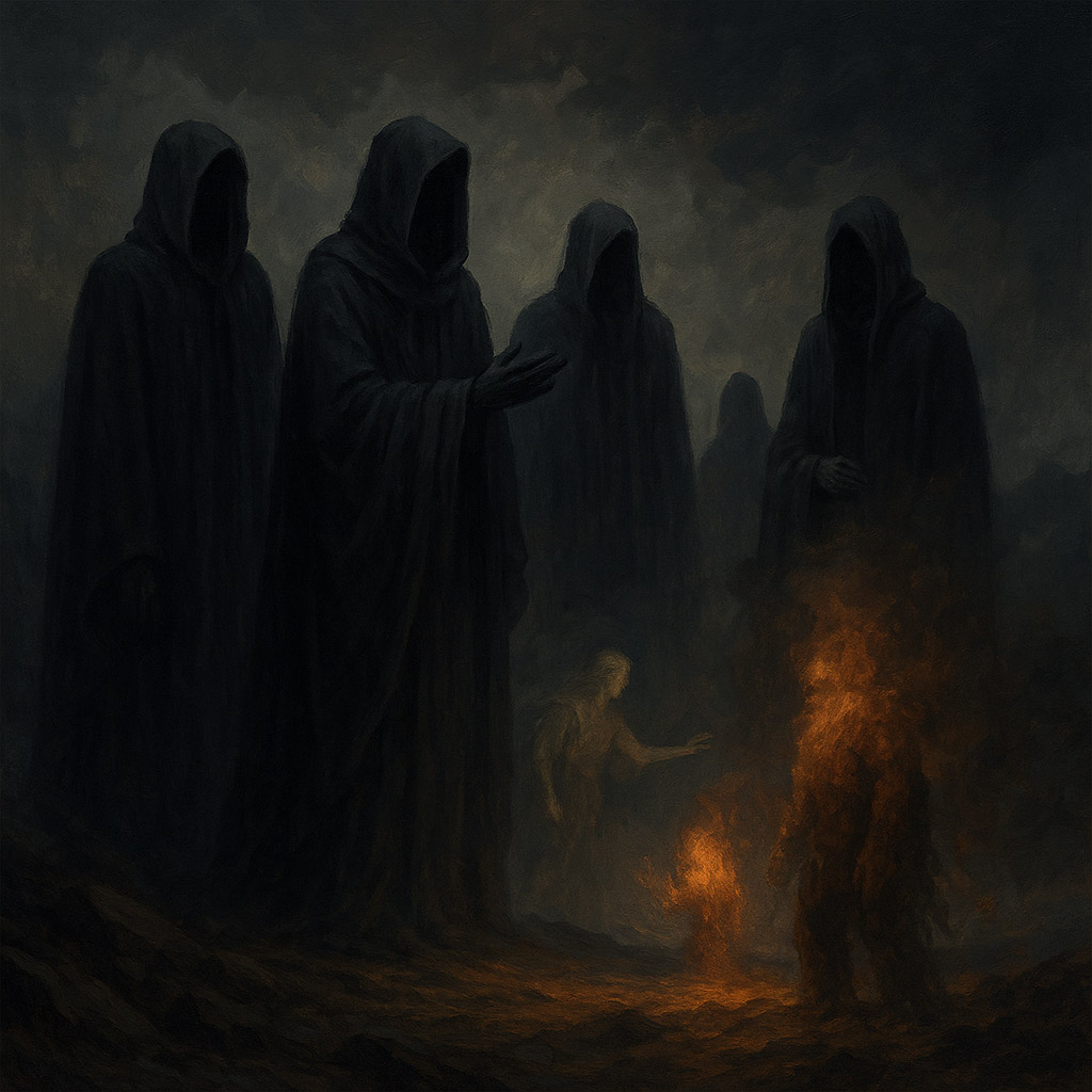 The Descent of the Grigori and the Battle of Mag Ita