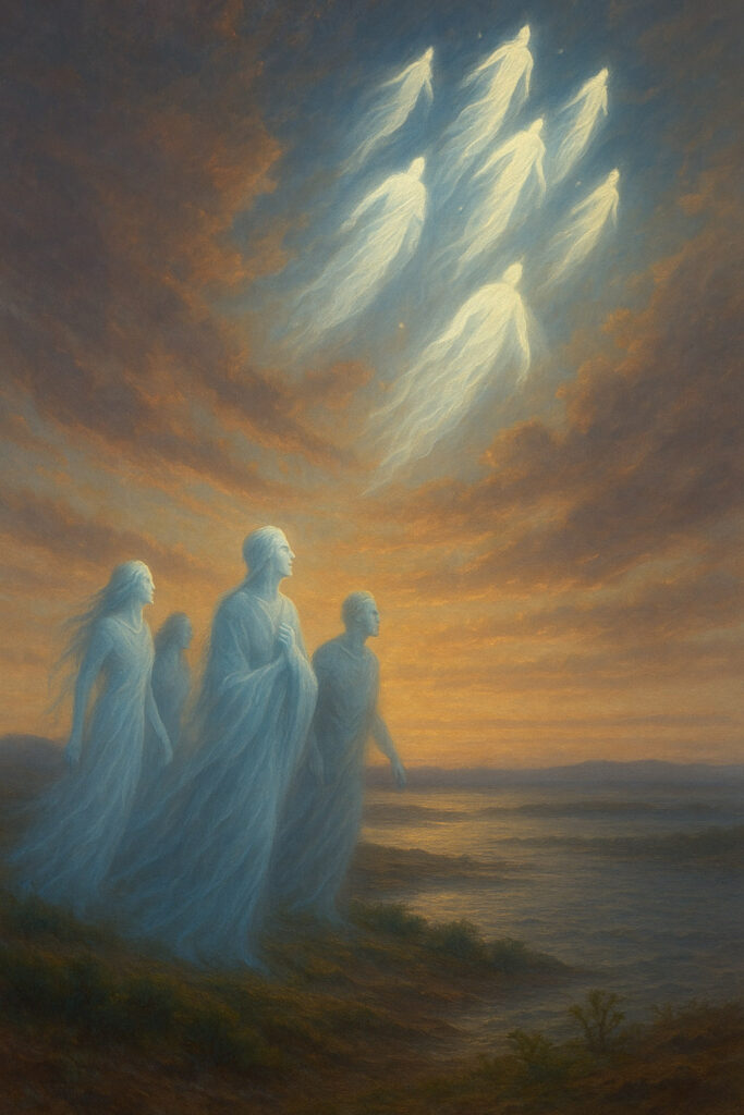 The Descent of the Grigori and the Battle of Mag Ita