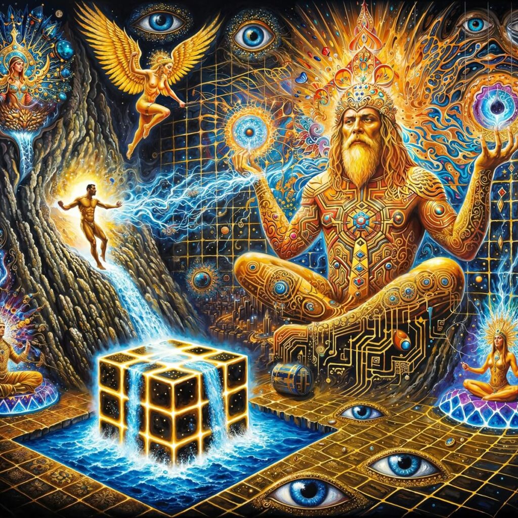 Heimarmene as a simulation of reality