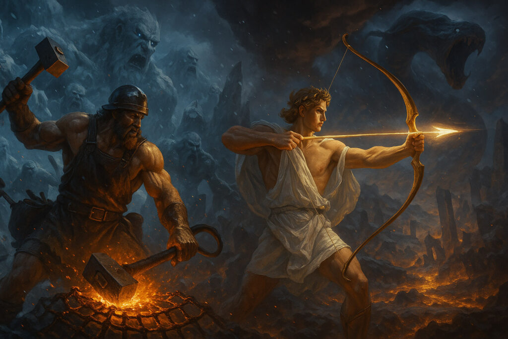 The Battle of Liffe — Humans and Fomorians