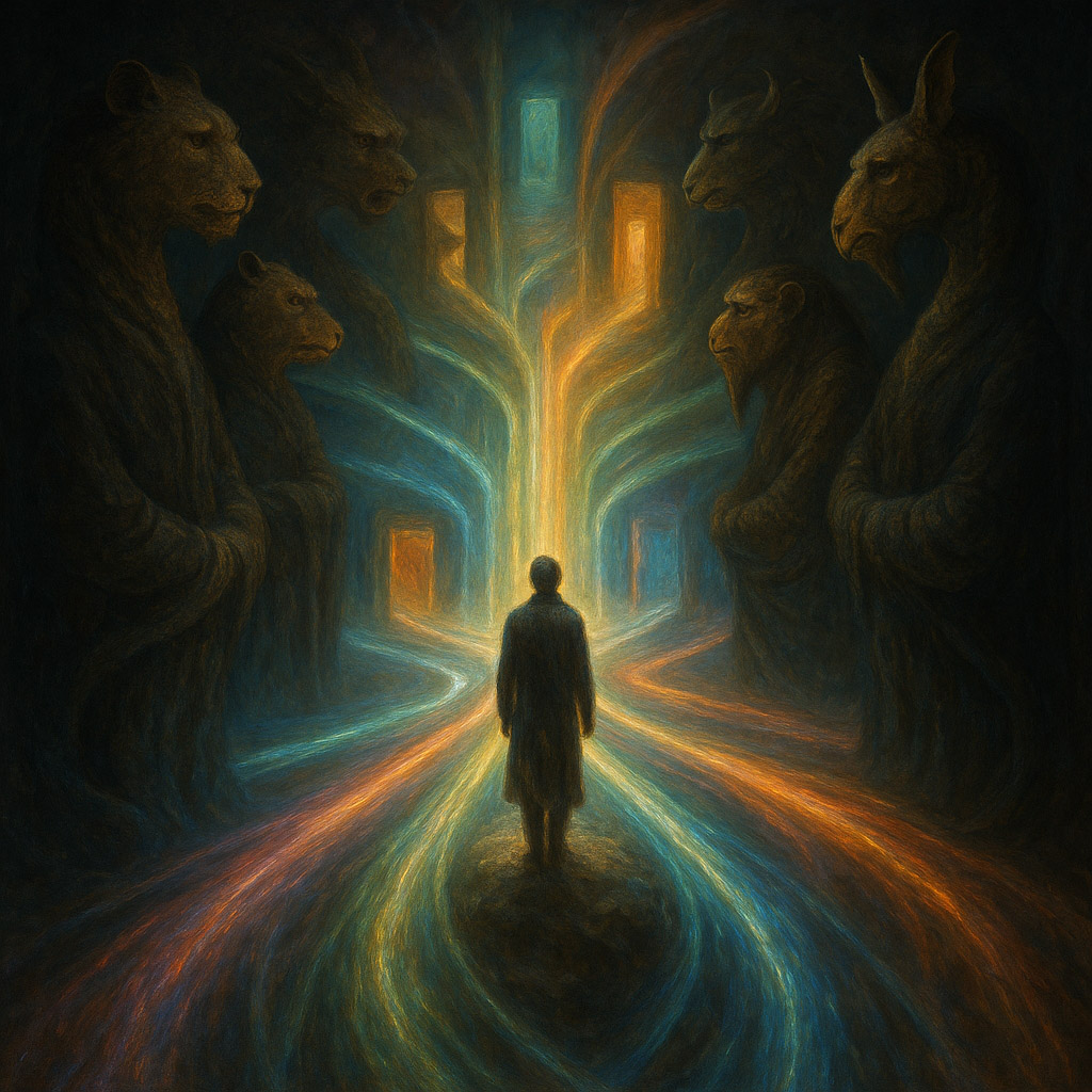 Heimarmene as a simulation of reality