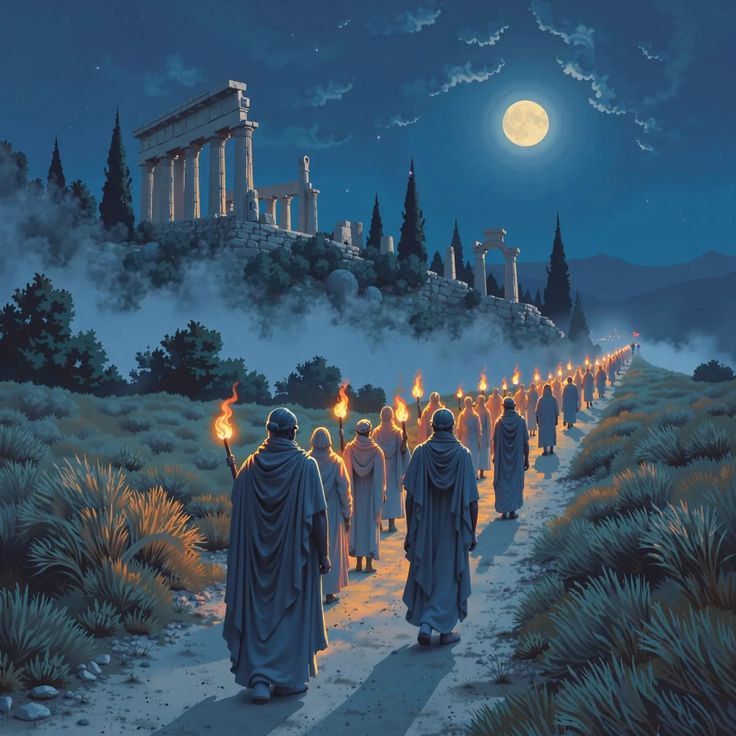 Life as the Great Attractor. The Eleusinian Mysteries