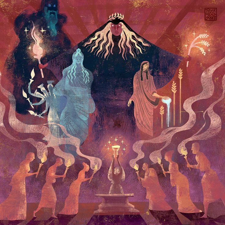 Life as the Great Attractor. The Eleusinian Mysteries