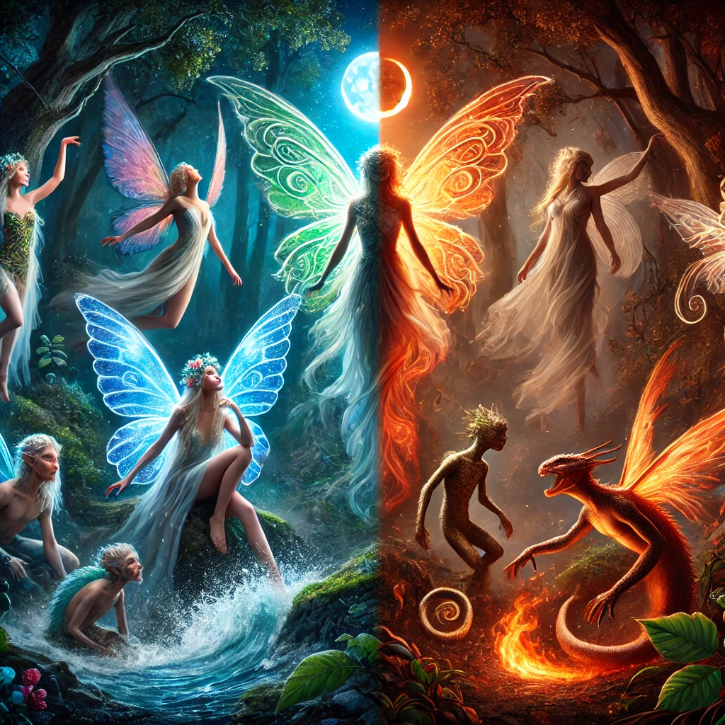 Фейри, стихиали и элементали