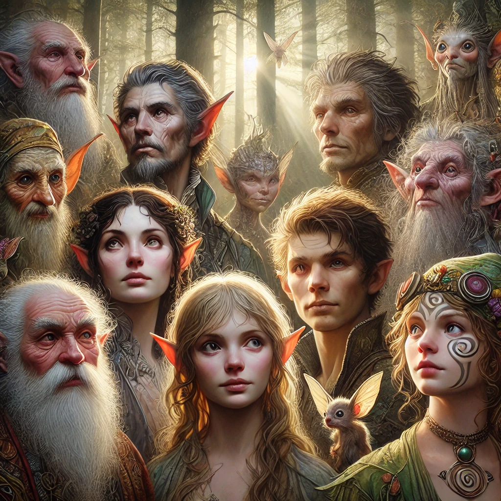 Фейри, стихиали и элементали