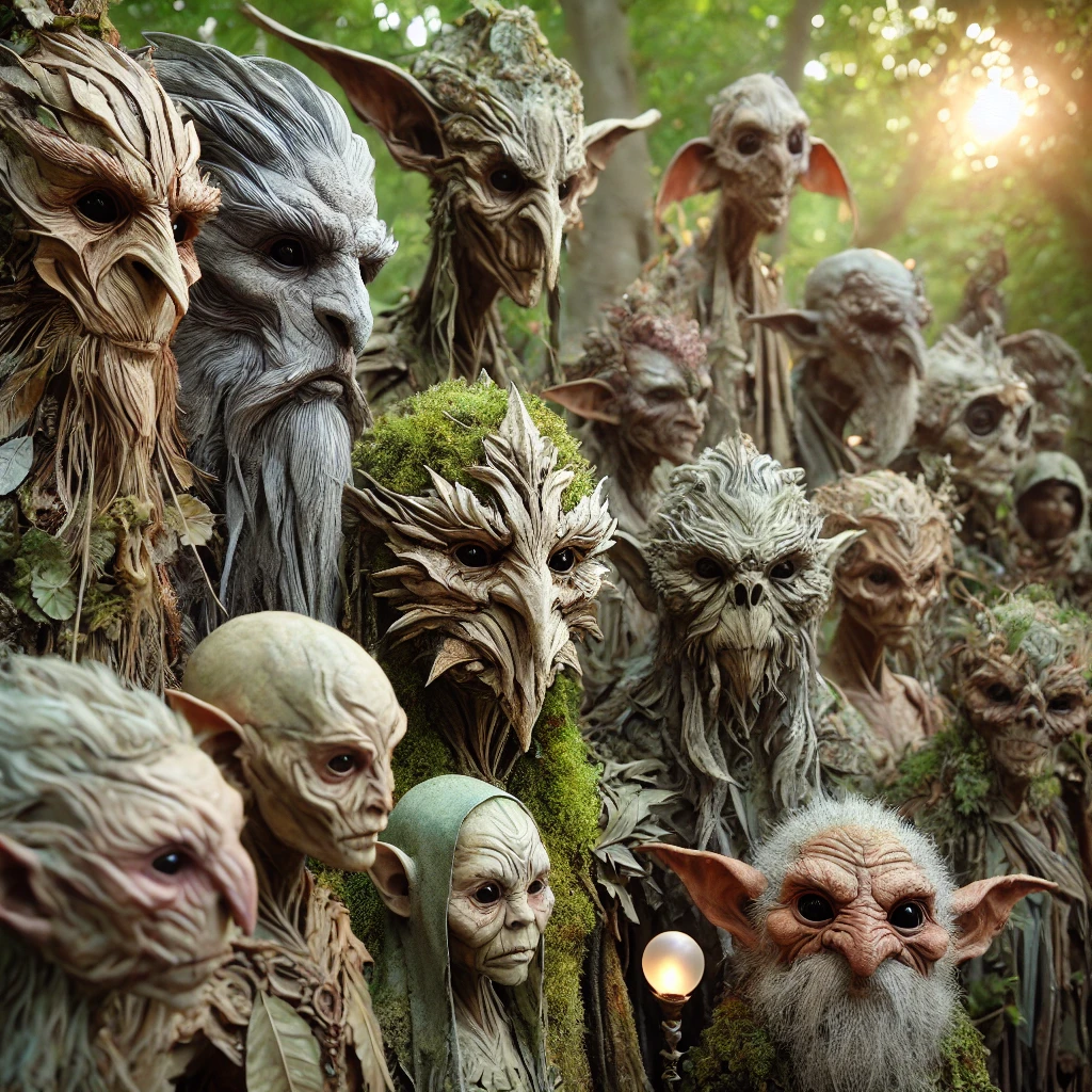 Фейри, стихиали и элементали