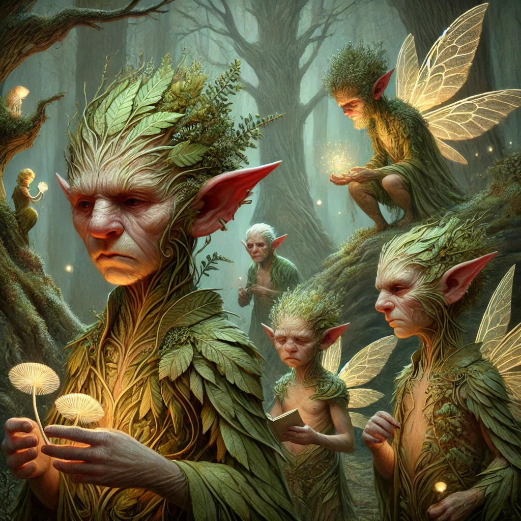 Фейри, стихиали и элементали