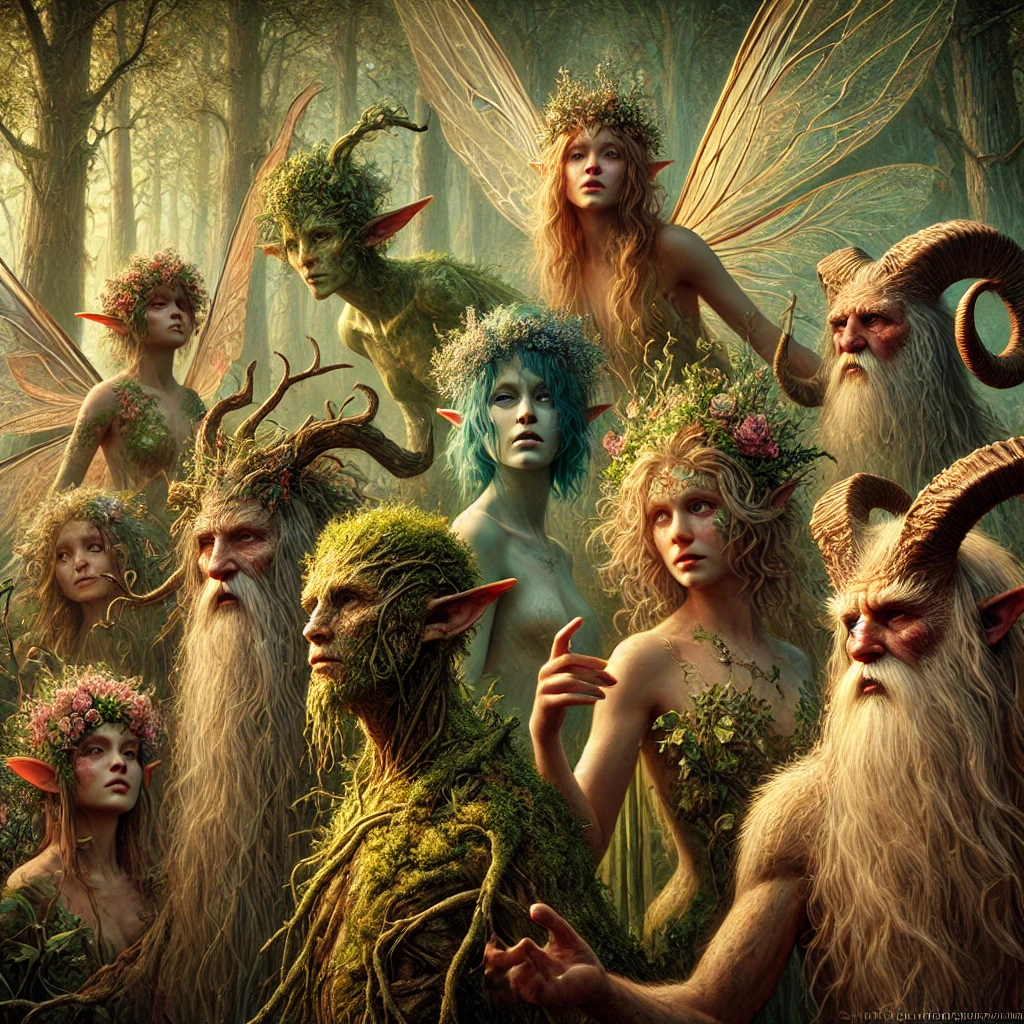 Фейри, стихиали и элементали