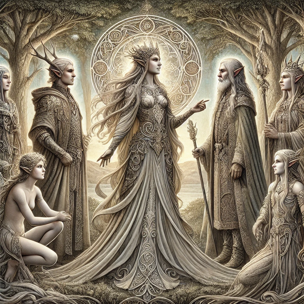 Фейри, стихиали и элементали