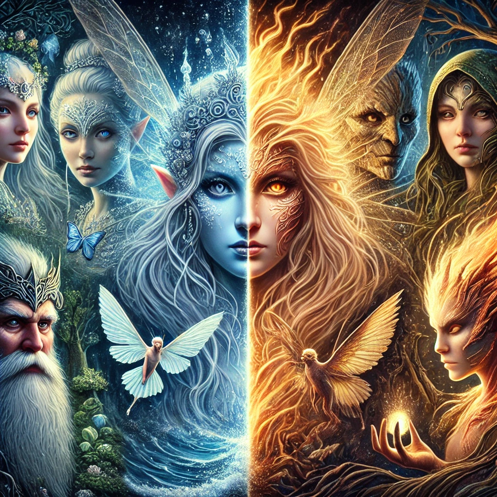 Фейри, стихиали и элементали