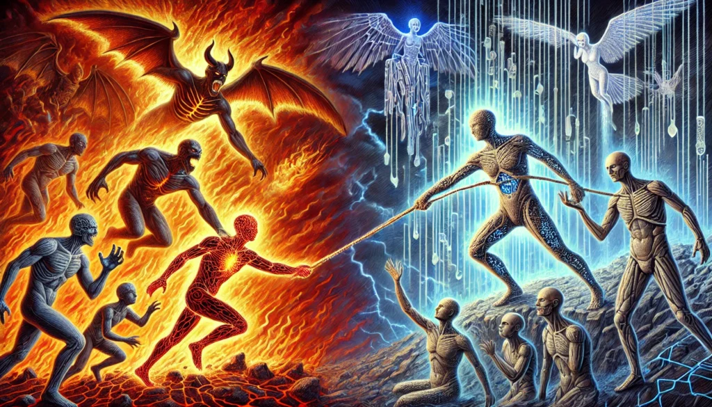 Между двух рогов