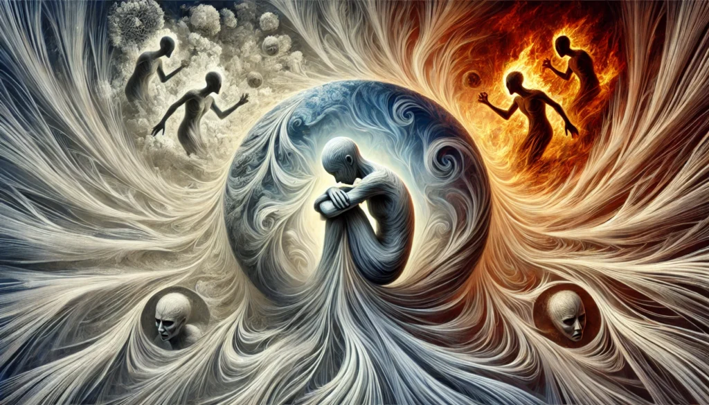 Между двух рогов